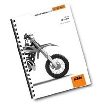 KTM 2016 - 50 SX MINI- OWNERS MANUAL USER GUIDE - $477.97 MXN