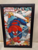 Marvel 3D Wall Art The Ultimate Spiderman Poster Picture Framed - $37.61