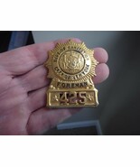 new york city police nycpd  department of sanitation foreman badge vinta... - $4,657.80 MXN