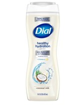 Dial Healthy Hydration Body Wash, Coconut Milk, Vitamin E, Moisturizing,... - $13.64 CAD