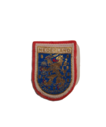 Vintage Cloth Souvenir Travel Nederland Je Maintiendrai 2.75&quot;x2&quot; Sew-on ... - $17.49 CAD