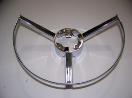 1965 1966 Chrysler 3 Spoke Horn Ring Oem #2530217 New Yorker Newport - £105.79 GBP