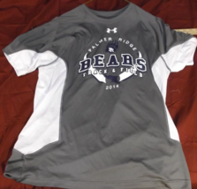 2014 PALMER RIDGE BEARS TRACK &amp; FIELD GRAY SHORT SLEEVE JERSEY SHIRT LOO... - $14.50