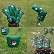 Golf Driver Fairway Wood Hybrid Iron Putter Head Cover Red Hat Fisherman... - $19.90+