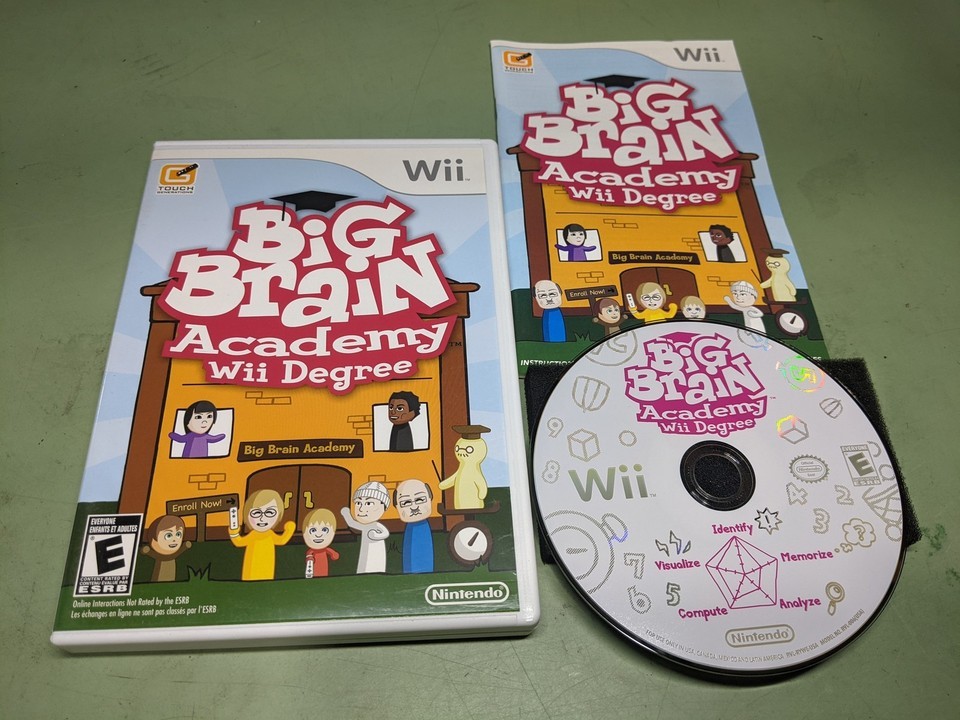 Big Brain Academy: Wii Degree Nintendo Wii Complete in Box - $6.12