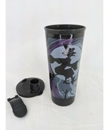 Tupperware Black Purple Witch Halloween Cup Tumbler With Lid Spooktacular - $12.95