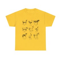 Farm animals  Unisex Heavy Cotton Tee - £13.18 GBP+