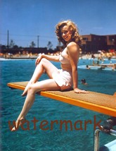 Iconic beauty of Marilyn Monroe posing in a swimsuit 1949 PUBLICITY PHOTO 8X10 - £7.74 GBP