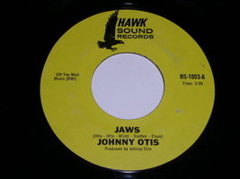 Johnny Otis Jaws Good To The Last Drop 45 Rpm Record Vinyl Hawk Sound Label - £27.93 GBP