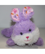 Greenbrier Fuzzy Friends Easter Bunny Rabbit 7" Purple Lying Plush Soft ... - $12.30