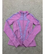 Invivva Zip Purple  Figure Skating  Long Sleeve Finger-Cut Jacket - $364.23 MXN