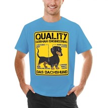 Quality German Engineering - Dachshund Dog humor T-Shirt tees sweat shirts hippi - £90.66 GBP