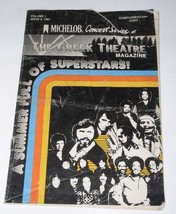 The Greek Theatre Magazine Playbill Vintage 1981 Harry Belafonte Arlo Guthrie - £12.01 GBP