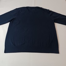 St John's Bay V-Neck Men's Blue Cotton Cashmere Blend Pullover Sweater Size XL image 10