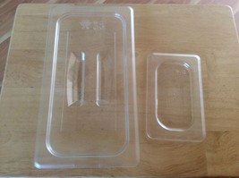 CAMBRO 1/3 and 1/9 CLEAR LID - £11.79 GBP