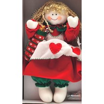 Dillard&#39;s Trimmings Animated Christmas Girl With Stocking Full Of Toys. IN BOX - £29.16 GBP