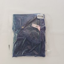 Dolled Up By Fang Women's Blue 3/4 Sleeve Button Shirt Size 1XL Chest 40" image 14