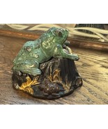 Toad on a Stump Mechanical Bank “Original Antique 1886” - $1,325.00