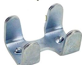 Hardware Lot of (10) LEAD ROPE ZINC PLATED LIGHT DUTY ROPE CLAMPS 40378 - $14.84