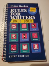 Rules for Writers: A Brief Handbook Hacker, Diana Paperback Used - Note ... - $11.76