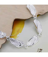 Exquisite 925 Silver Flip Flop Beach Sandals Bracelet - $17.95