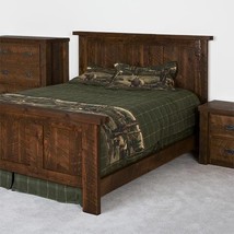 Caldwell Brook Benn Linn Barnwood Bed for Rustic Elegance - $43,097.56 MXN+