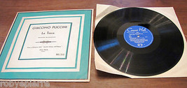LP 33 giri Giacomo Puccini LA TOSCA versione da concerto ORPHEUS MMS-241... - $379.20 MXN