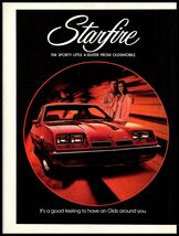 1974 Magazine Car Print Ad - OLDSMOBILE Starfire &quot;Sporty Little 4 Seater... - $7.59