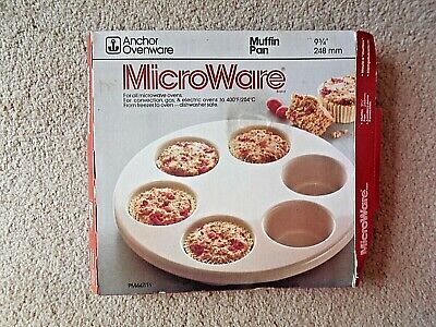 ANCHOR OVENWARE 9 3/4&quot; MICROWARE MUFFIN PAN PM477/T1 - $6.92