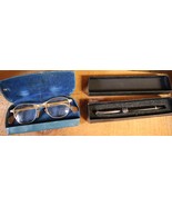Vintage Gold Coast fine-point pen and vintage ladies glasses and case. - £11.84 GBP