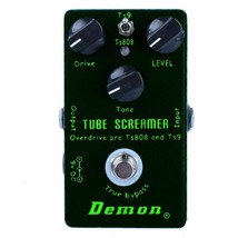 Demon II Black Handmade upgraded 2 Modes Overdrive/Distortion Tube Drive - £25.14 GBP