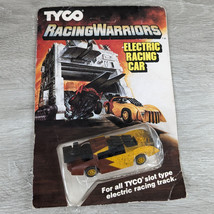 TYCO Racing Warriors #6947 HO Scale Slot Car - New on Unpunched, Worn Card - $49.95