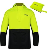 FONIRRA Large High Vis Safety Reflective Windbreaker Waterproof Packable... - £27.91 GBP