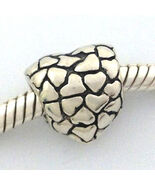 Authentic Chamilia Heart of Hearts Charm, Sterling Silver Ga-24, New - €16,30 EUR