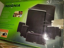 Insignia 5.1 Home Theater Speaker System NS-HT51 - Full Set - All Part W... - $150.00