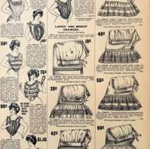 1901 Women&#39;s Corset Covers Reproduction Advertisement Sears Fashion DWV12B - $24.99