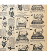 1901 Women&#39;s Corset Covers Reproduction Advertisement Sears Fashion DWV12B - $35.05 CAD