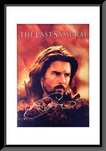 The Last Samurai Tom Cruise signed movie poster - £274.09 GBP
