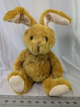 Walmart Golden Brown Rabbit Plush Sit 10 Inch Poseable Ears Stuffed Animal Toy - $29.95