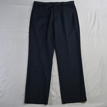 J.CREW 33 x 29 Blue Hopsack 47227 Thompson Slim Suit Mens Dress Pants - £23.62 GBP