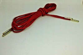 Red Boot Laces *Guaranteed for Life* 3mm Paracord Steel Tip Shoelaces  - £7.77 GBP+