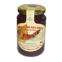 Greek Rare Pure Raw Flower Mountain Honey From Bluezone Ikaria Island 920G - $84.04