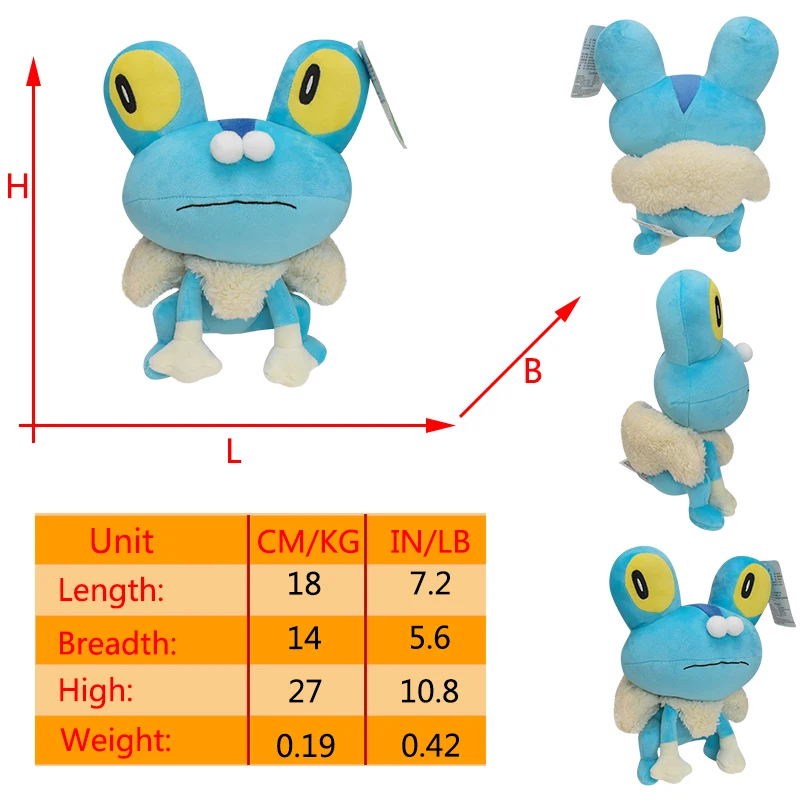 Froakie A Plush – Perfect for Fans of Classic Pokémon - $27.05