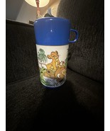 Disney Aladdin Thermos The Lion King Simba Timon Pumba Hakuna Matata Lid... - $169.12 MXN