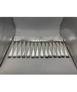 Set of 14 Ricci Argentieri Italy Silverplate SANT &#39;ELIA Fish / Salad Forks - €128,57 EUR