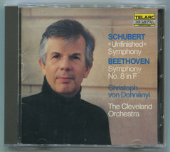 Christoph von Dohnanyi The Cleveland Orchestra Schubert Unfinished Symphony CD - £12.62 GBP