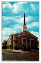 Primo Battista Chiesa Fort Myers Florida Fl Unp Cromo Cartolina V1 - £3.16 GBP