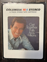 Get Together With Andy Williams 8 Track Cassette Tape Columbia w Original Box - £7.98 GBP