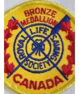 GIRL GUIDES ROYAL LIFE SAVING SOCIETY BRONZE MEDALLION CANADA SEW ON PAT... - $18.99