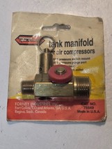 Forney Tank Manifold for Air Compressors 75549 | 032277755499 | 1/2&quot; Tank Mount - $32.99